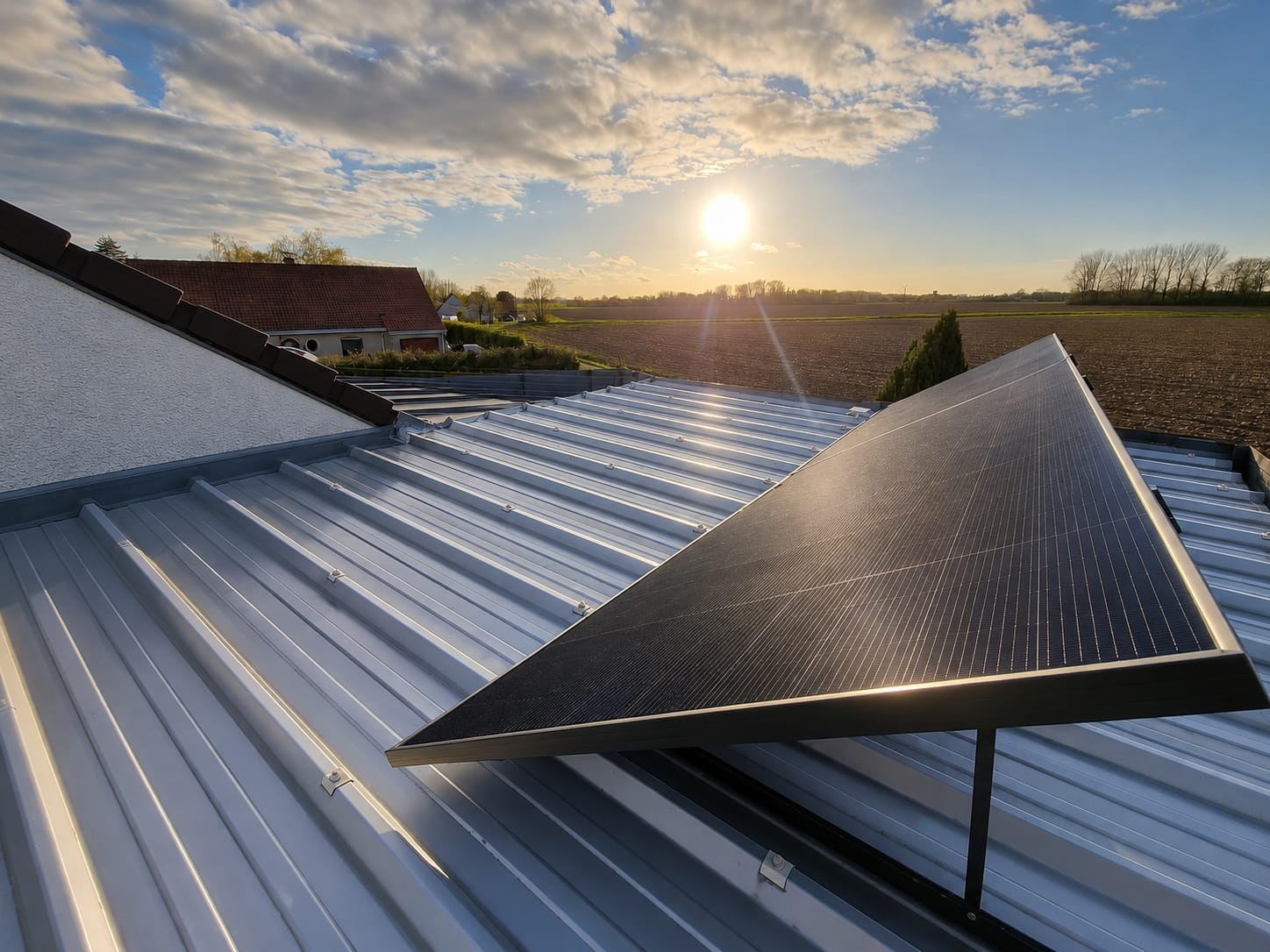 Panneau solaire photovoltaïque